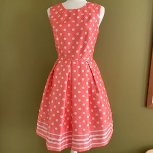Liz Claiborne Polka Dot Dress